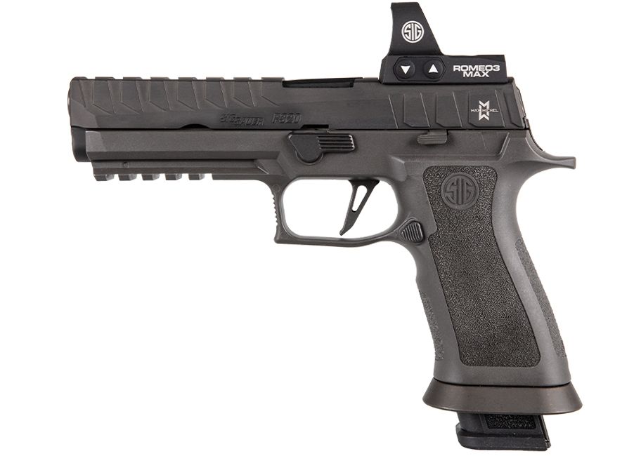 Sig Sauer P320 MAX X5 9mm 5" 21+1 W/ ROMEO3 MAX 6MOA Sight TXG Grip Pistol-img-3