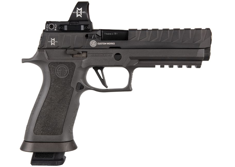 Sig Sauer P320 MAX X5 9mm 5" 21+1 W/ ROMEO3 MAX 6MOA Sight TXG Grip Pistol-img-0