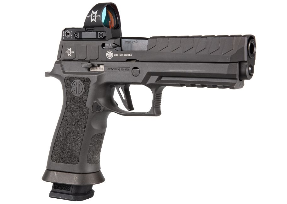 Sig Sauer P320 MAX X5 9mm 5" 21+1 W/ ROMEO3 MAX 6MOA Sight TXG Grip Pistol-img-4