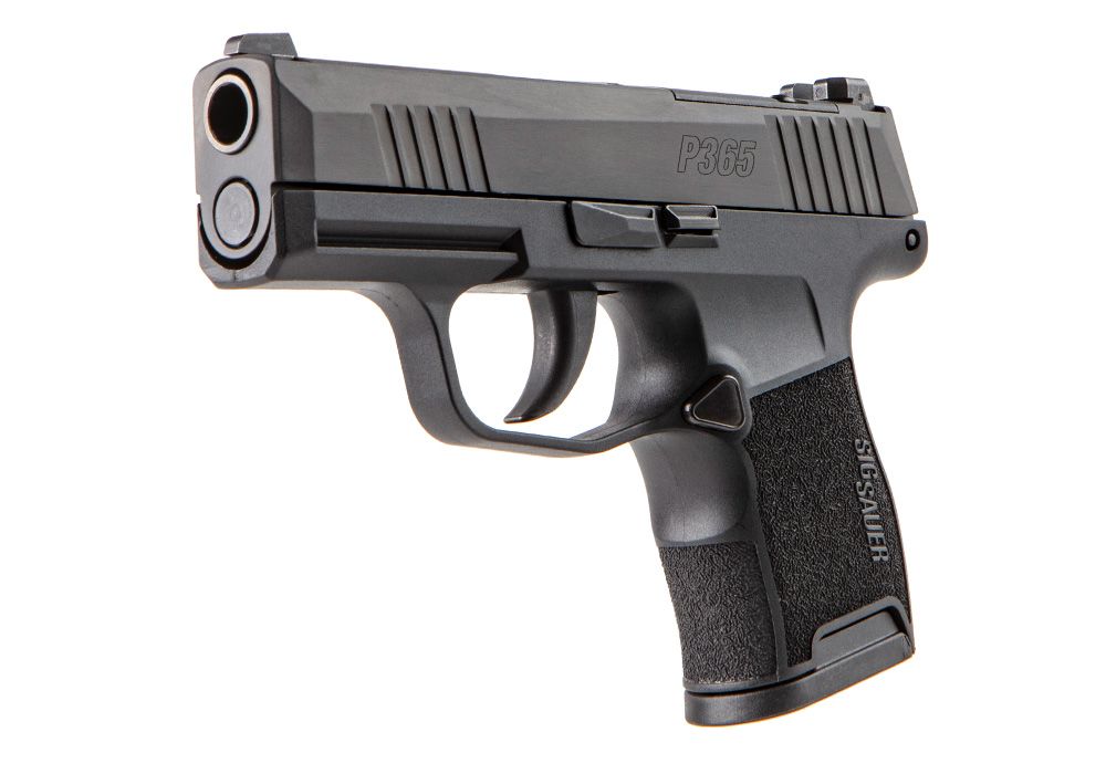 Sig Sauer P365-380 3.1" 10+1 Manual Safety Carbon Steel Nitron OR Pistol-img-1