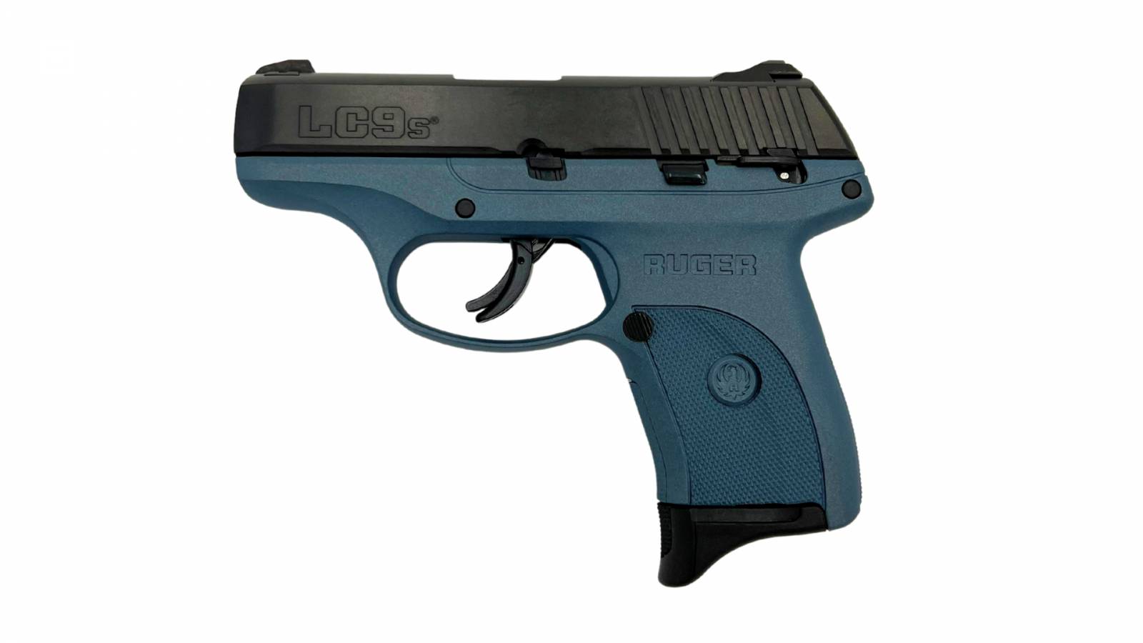 Ruger LC9s 9mm 3.12" 7 Round Blue Titanium Pistol-img-1