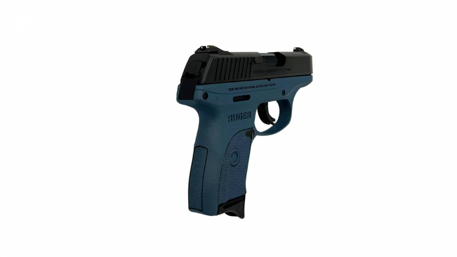 Ruger LC9s 9mm 3.12" 7 Round Blue Titanium Pistol-img-2