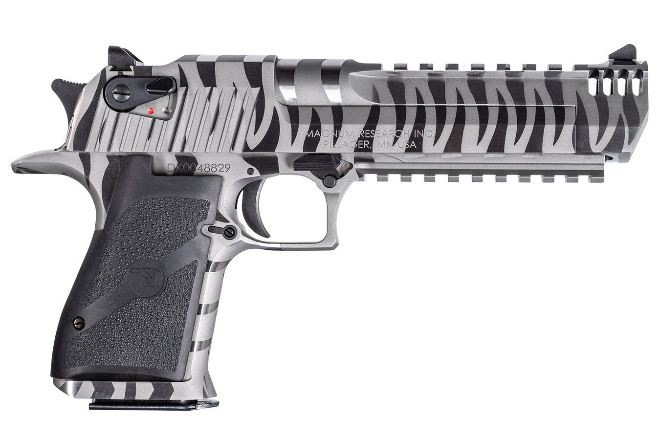 Magnum Research Desert Eagle Mark XIX 44 Magnum White Tiger Finish Pistol-img-0