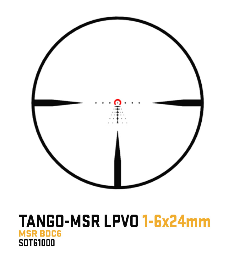 Sig Sauer Tango-MSR LPVO 1-6x24mm 30mm RifleScope w/ Mount-img-1
